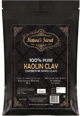 

Nature's Secret White Light Kaolin Clay Powder For Skin Face Mask -450 Gm(250 g)