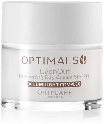Oriflame Sweden Optimals Even Out Preventing Day Cream SPF 20(50 ml) available at flipkart for Rs.499