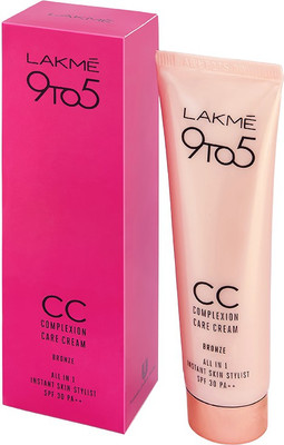 Lakme Complexion Care Face Cream - Bronze(30 g) available at flipkart for Rs.272