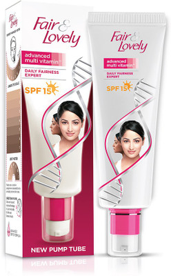 Fair & Lovely multivitamin Pump Spf 15 Cream(80 g) available at flipkart for Rs.141