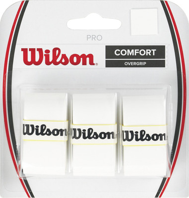 

Wilson Pro Overgip Dry Feel Grip(White, Pack of 3)