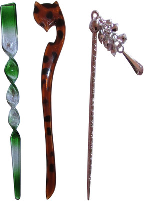 

One Personal Care Princess combo of juda sticks Bun Stick(Multicolor)