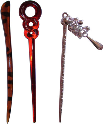 

Muchmore Exclusive combo of juda sticks Bun Stick(Multicolor)
