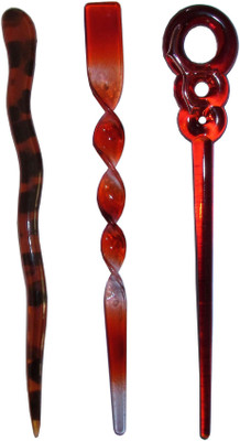 

Sanskruti Online combo of juda sticks Bun Stick(Multicolor)