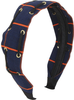

Fayon Contemporary Statement Blue Lace Hair Band(Blue)