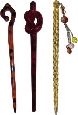 

Ramco combo of juda sticks Bun Stick(Multicolor)