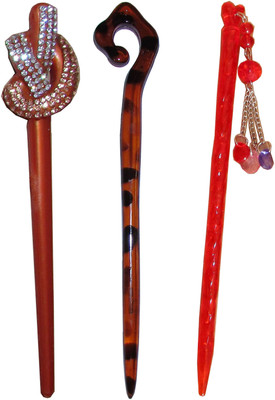 

Ramco combo of juda sticks Bun Stick(Multicolor)