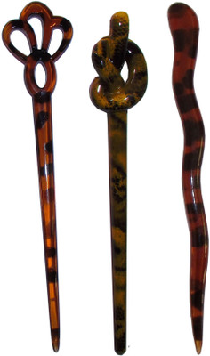 

Sanskruti Online combo of juda sticks Bun Stick(Multicolor)