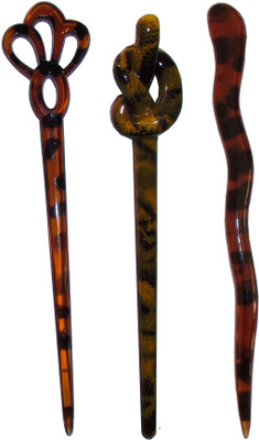 

Muchmore Exclusive combo of juda sticks Bun Stick(Multicolor)