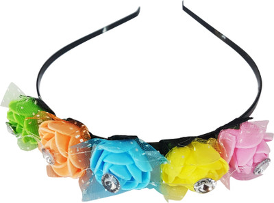 

Kabello Multi-Color Flower Hair Bands For Kids And Girls Hair Band(Multicolor)