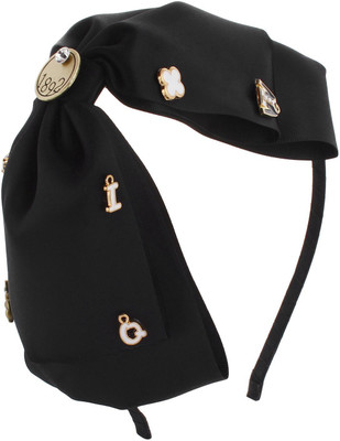

Fayon Party Style diva Black 1892 Hair Band(Black)