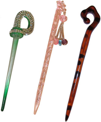 

One Personal Care Princess combo of juda sticks Bun Stick(Multicolor)