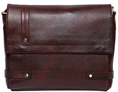 

Leather Bags & More... Messenger Bag(Brown)