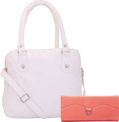 

Lady bar Hand-held Bag(White)