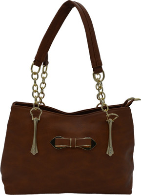 

Glitters Online Shoulder Bag(Brown)