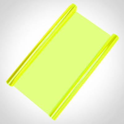 

auto5D Headlight Taillight 3 Layered High Gloss Tint Film Fluorescent Yellow 50110 Headlight Vinyl Film