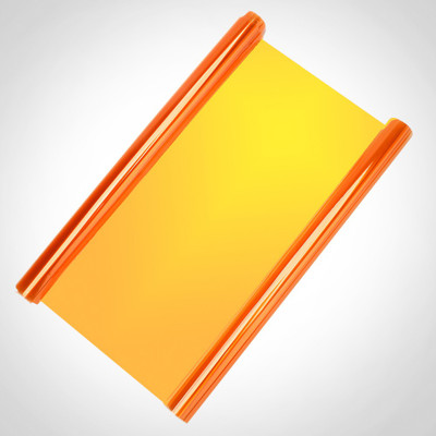 

auto5D Headlight Taillight 3 Layered High Gloss Tint Film Orange 50105 Headlight Vinyl Film
