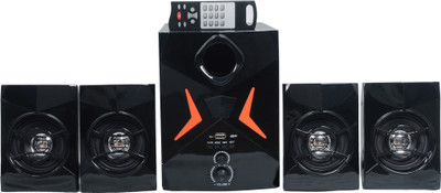 

Barry John BJ-4.1-HT-18000W-B Wooden/Plastic Multimedia Speakers System (Black) 4.1 Home Cinema(Home Theater)