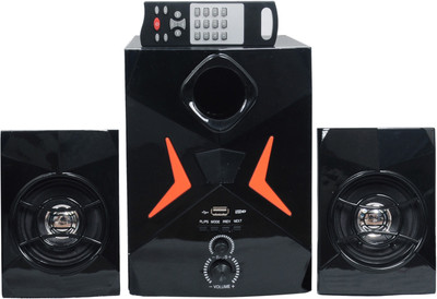 

Barry John BJ-2.1-HT-14000W-B Wooden/Plastic Multimedia Speakers System (Black) 2.1 Home Cinema, Soundbar(Home Theater)