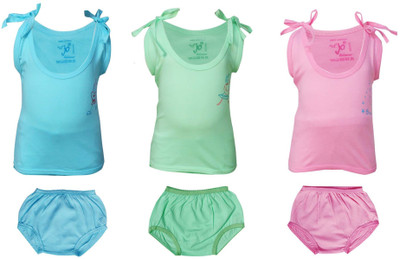 Jo Kids Wear Girls Casual Top Trouser(Multicolor)