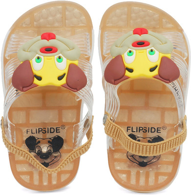 

Flipside Boys & Girls Sling Back Flats(Brown