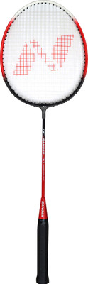 Nivia Ranger Red, Black Strung Badminton Racquet(G3 - 3.5 Inches, 96 g), Black;red