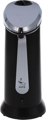 

WISHPOOL Automatic Sensor Battery Operated Soap Magic Hand Sanitizer Dispenser(BLCK&WHT) 1 L Soap Dispenser(Black)