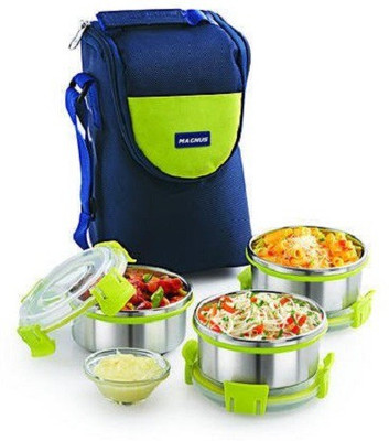 Magnus Aura Star Tiffin 3 Containers Lunch Box(400 ml)