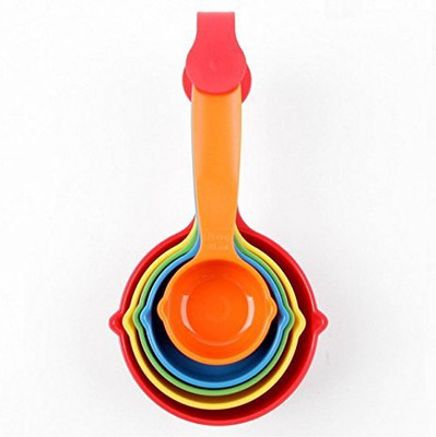 

Baskety Colorful Kitchen Cooking and Baking Measurement Measuring Cup Set(30 ml, 60 ml, 80 ml, 125 ml, 250 ml)