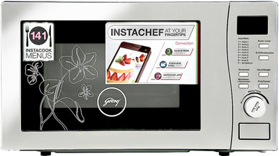 Godrej 20 L Convection Microwave Oven(GMX 20CA6PLZ, White Lily)
