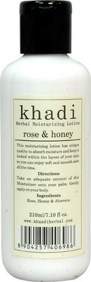 

Khadi Rose & Honey Moisturising Lotion(210 ml)