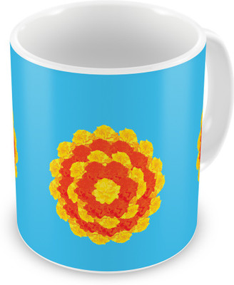 

Indigifts 93 Ceramic Mug(330 ml), Multicolor