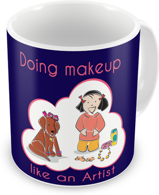 

Indigifts Return Gift for Raksha Bandhan Rakhi Gifts for Sister on Bhaidooj Birthday Anniversary (IDSRAF16208) Ceramic Mug(330 ml), Multicolor;white
