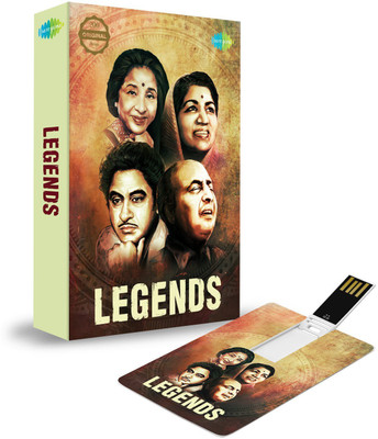 

LEGEND Pendrive Limited Edition(Hindi - Kishore Kumar, Mohd. Rafi,  Lata mangeshkar, Asha Bhosle, R D Burman)