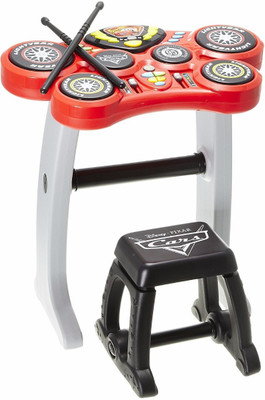

Winfun Cars 2 Rockin Beats Drum Set(Multicolor)