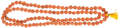 SHIVOHAM Lab Certified Original Rudaksha Mala ( 108 + 1 Beads ) Dori Chain