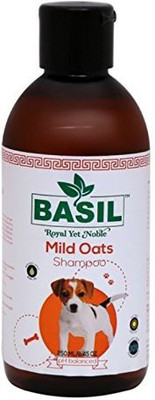 

BASIL Allergy Relief, Anti-dandruff, Anti-fungal, Anti-itching, Anti-microbial, Anti-parasitic, Conditioning, Flea and Tick, Hypoallergenic, Whitening and Color Enhancing BASIL Dog Shampoo(250 ml)