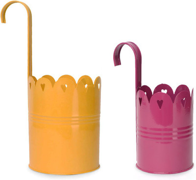 

Color Palatte Plant Container Set(Pack of 2, Metal)