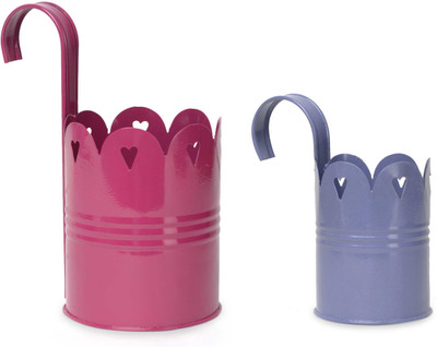 

Color Palatte Plant Container Set(Pack of 2, Metal)