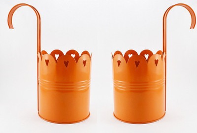 

Color Palatte Plant Container Set(Pack of 2, Metal)