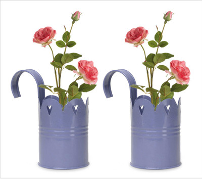 Color Palatte Plant Container Set(Pack of 2, Metal)