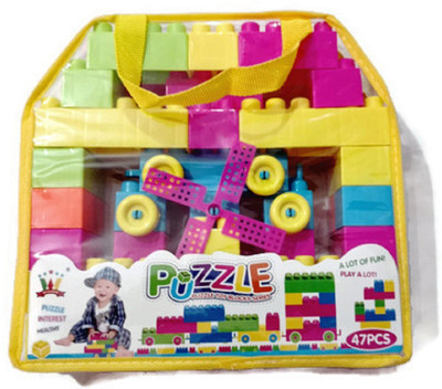 

UNIQUE TOYZ Learning Building Blocks(30 Pieces)