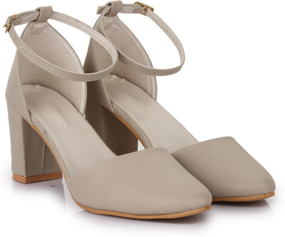

Adorn Women Cream Heels