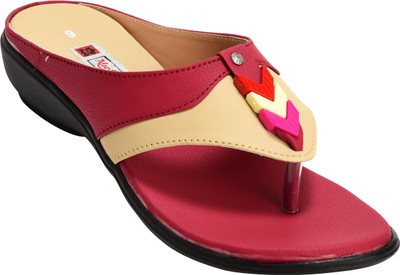 

Alert India Women Maroon::Beige Casual