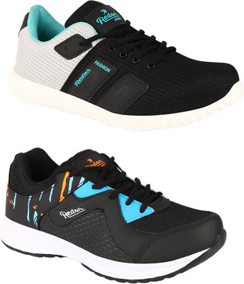 

Redon Mens Combo pack of 2 Running Shoes For Men(Multicolor, Multicolour