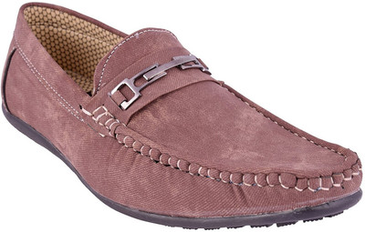 

LeatherKraft Loafers For Men(Brown
