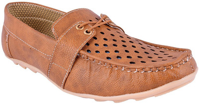 

LeatherKraft Loafers For Men(Tan