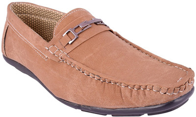 

LeatherKraft Loafers For Men(Tan