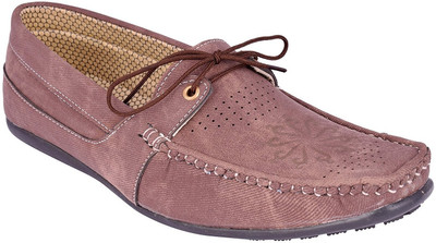 

LeatherKraft Loafers For Men(Brown