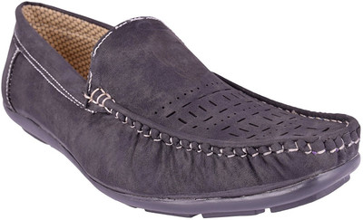 

LeatherKraft Loafers For Men(Black
